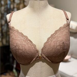 Soma Embraceable Enchanting Lace Underwire Bra in Warm Sienna